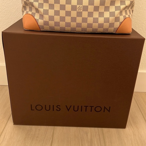 Hampstead damier azur MM tote - Picture 5 of 16